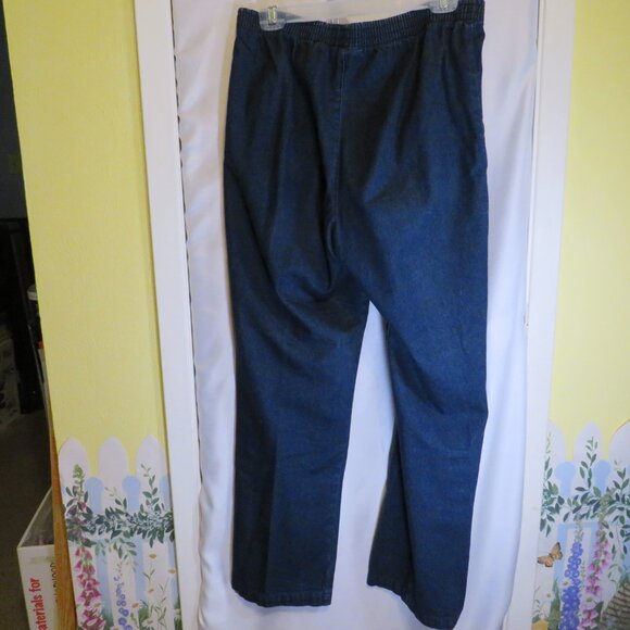 Women's French Laundry 100% Cotton Pull-On Denim Jeans Size 12 - Picture 2 of 7